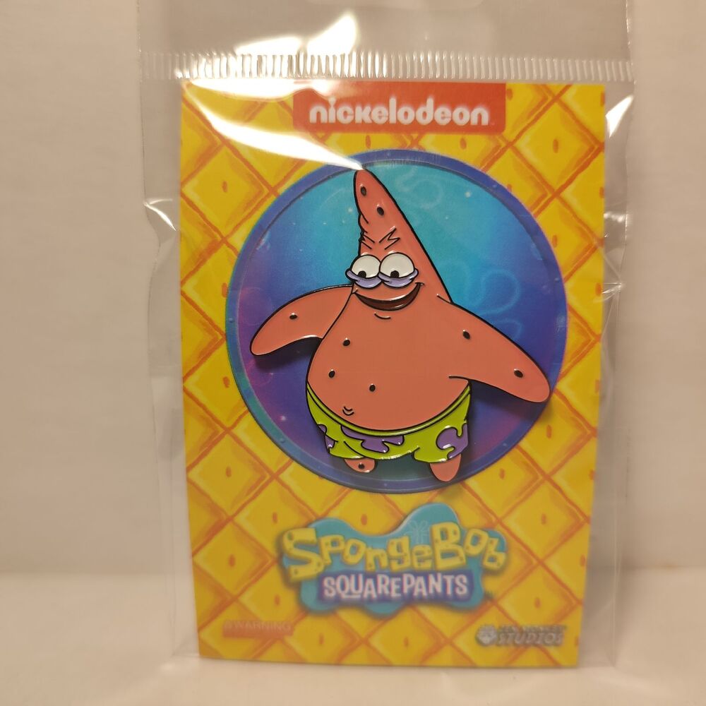 Spongebob Squarepants Savage Patrick Enamel Pin Official Nickelodeon Collectible